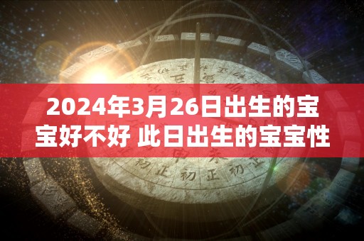 2024年3月26日出生的宝宝好不好 此日出生的宝宝性格