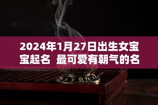 2024年1月27日出生女宝宝起名  最可爱有朝气的名字推荐